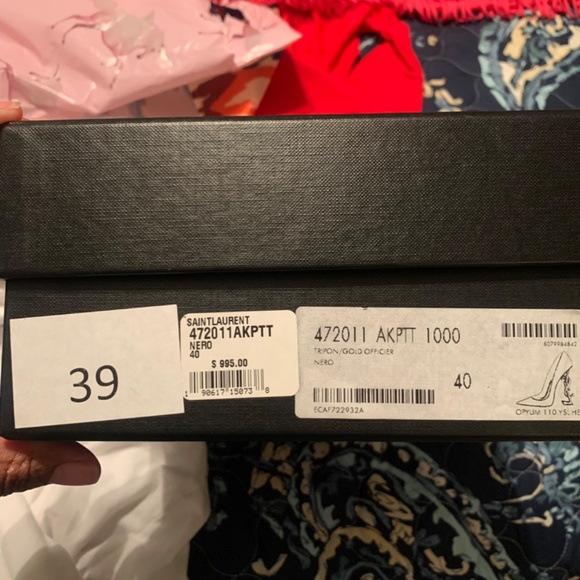 Saint Laurent Opyum Point-Toe Patent Leather Pum - Picture 2 of 5